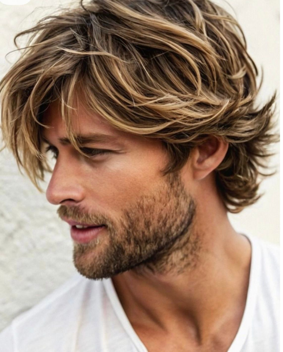 Balayage blond naturel